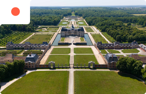 Metral production vue drone chateau Photographe et vidéaste événementiel