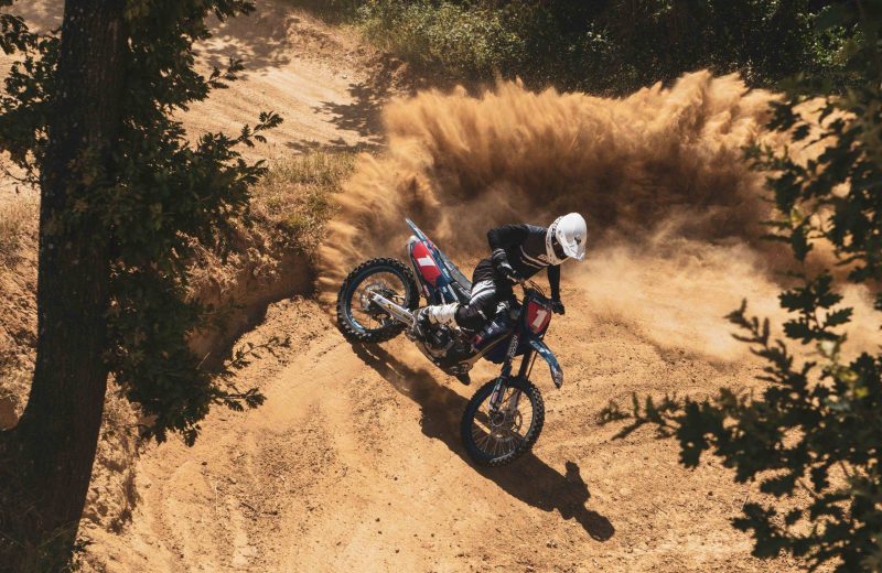 Photographe sportif de motocross