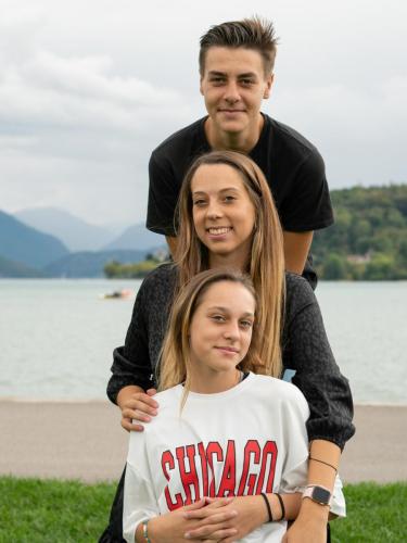 Alexandre, Clara et Lily, Paquier Annecy